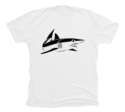 Mako Shark T-Shirt Build-A-Shirt (Front / WH)