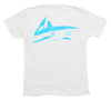 Mako Shark T-Shirt Build-A-Shirt (Back / WH)
