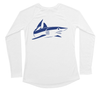 Mako Shark Performance Build-A-Shirt (Women - Back / WH)