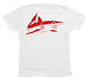 Mako Shark T-Shirt Build-A-Shirt (Back / WH)