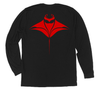 Manta Ray Long Sleeve T-Shirt Build-A-Shirt (Back / BL)