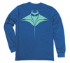 Manta Ray Long Sleeve T-Shirt Build-A-Shirt (Back / CH)