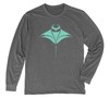 Manta Ray Long Sleeve T-Shirt Build-A-Shirt (Front / HT)
