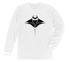 Manta Ray Long Sleeve T-Shirt Build-A-Shirt (Front / WH)