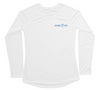 Great White Shark Mandala Performance Shirt (Women - RWB)