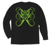 Octopus Long Sleeve T-Shirt Build-A-Shirt (Back / BL)
