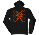Octopus Pullover Hoodie Maroon