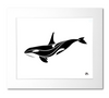 Orca Art Print