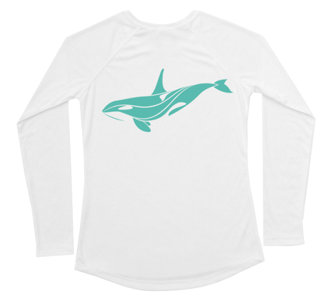 Orca Performance Build-A-Shirt (Women - Back / WH)