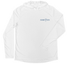 Shark Zen Performance Hoodie (Back / White)