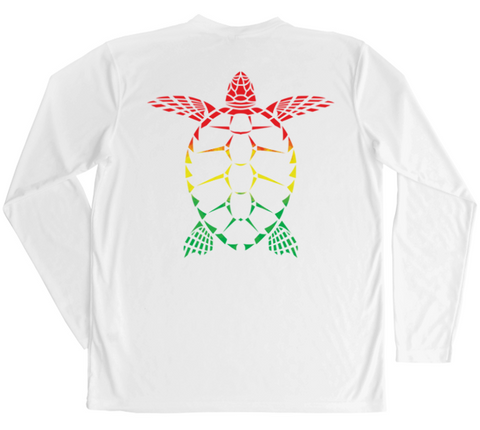 Loggerhead Sea Turtle Reggae Performance Shirt