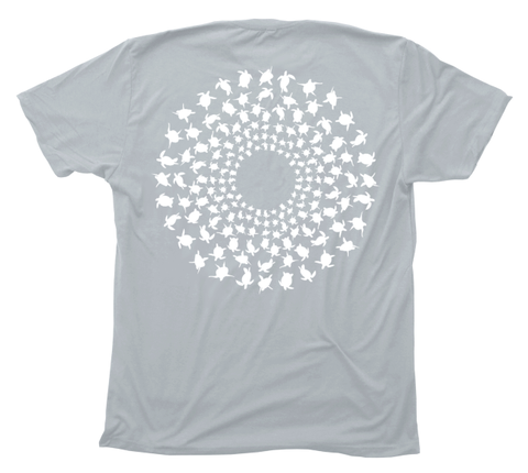 Sea Turtle Mandala T-Shirt Build-A-Shirt (Back / LG)