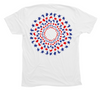 Sea Turtle Mandala Red White and Blue T-Shirt