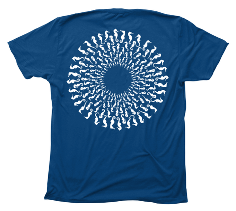 Seahorse Mandala T-Shirt Build-A-Shirt (Back / CO)