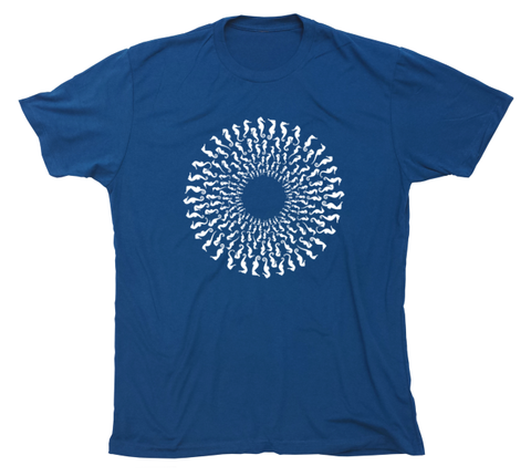 Seahorse Mandala T-Shirt Build-A-Shirt (Front / CO)