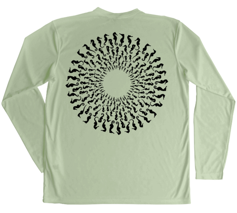 Seahorse Mandala Performance Build-A-Shirt (Back / SE)