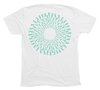 Seahorse Mandala T-Shirt Build-A-Shirt (Back / WH)