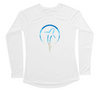 Shark Zen Womens Long Sleeve UV Beachscape White Performance Shirt