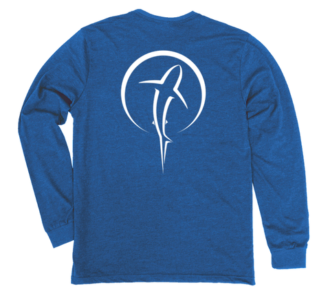 Shark Zen Long Sleeve T-Shirt Build-A-Shirt (Back / CH)