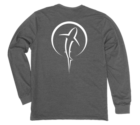 Shark Zen Long Sleeve T-Shirt Build-A-Shirt (Back / HT)