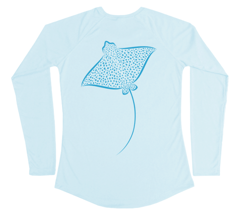Spotted Eagle Ray Performance Build-A-Shirt (Women - Back / AB)