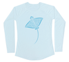 Spotted Eagle Ray Performance Build-A-Shirt (Women - Front / AB)