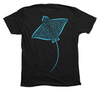 Spotted Eagle Ray T-Shirt Build-A-Shirt (Back / BL)