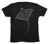 Spotted Eagle Ray T-Shirt Build-A-Shirt (Back / BL)