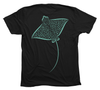 Spotted Eagle Ray T-Shirt Build-A-Shirt (Back / BL)