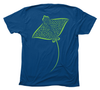 Spotted Eagle Ray T-Shirt Build-A-Shirt (Back / CO)