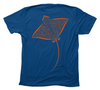 Spotted Eagle Ray T-Shirt Build-A-Shirt (Back / CO)