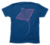 Spotted Eagle Ray T-Shirt Build-A-Shirt (Back / CO)