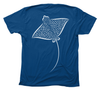 Spotted Eagle Ray T-Shirt Build-A-Shirt (Back / CO)