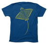 Spotted Eagle Ray T-Shirt Build-A-Shirt (Back / CO)