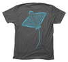 Spotted Eagle Ray T-Shirt Build-A-Shirt (Back / HM)