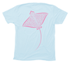 Spotted Eagle Ray T-Shirt Build-A-Shirt (Back / LB)