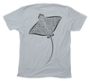 Spotted Eagle Ray T-Shirt Build-A-Shirt (Back / LG)