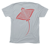 Spotted Eagle Ray T-Shirt Build-A-Shirt (Back / LG)