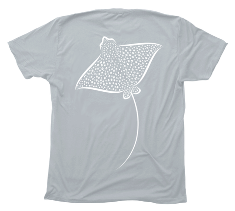 Spotted Eagle Ray T-Shirt Build-A-Shirt (Back / LG)
