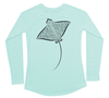 Spotted Eagle Ray Performance Build-A-Shirt (Women - Back / SG)