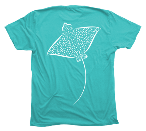 Spotted Eagle Ray T-Shirt Build-A-Shirt (Back / TB)