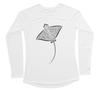Spotted Eagle Ray Performance Build-A-Shirt (Women - Front / WH)