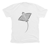 Spotted Eagle Ray T-Shirt Build-A-Shirt (Front / WH)