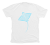 Spotted Eagle Ray T-Shirt Build-A-Shirt (Front / WH)