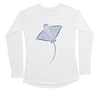 Spotted Eagle Ray Performance Build-A-Shirt (Women - Front / WH)