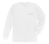 Whale Shark Long Sleeve T-Shirt Build-A-Shirt (Back / WH)