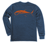 Bluefin Tuna Long Sleeve T-Shirt Build-A-Shirt (Back / NH)
