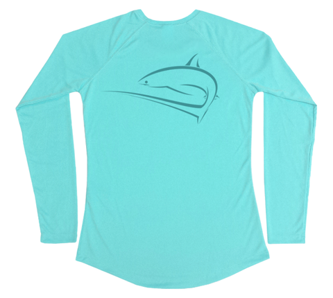 Thresher Shark Performance Build-A-Shirt (Women - Back / WB)