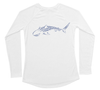 Tiger Shark Performance Build-A-Shirt (Women - Back / WH)