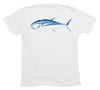 Bluefin Tuna T-Shirt Build-A-Shirt (Back / WH)